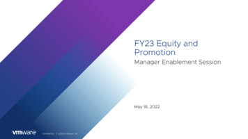 FY23 Equity And Promotion