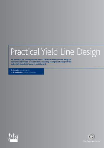Practical Yield Line Design - Universitas Brawijaya