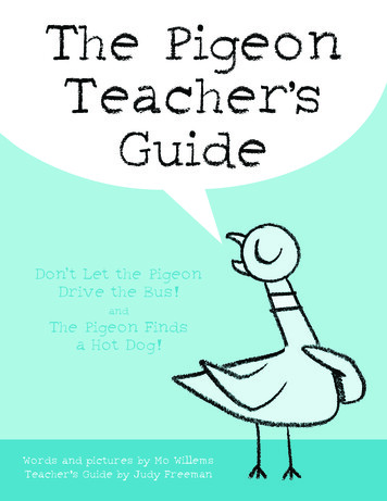 The Pigeon Teacher Guide