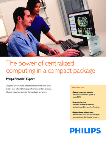 The Power Of Centralized Computing In A Compact Package - Philips