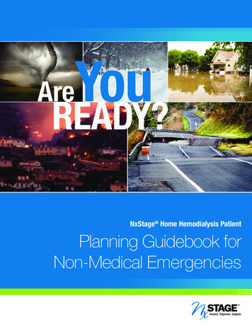 Planning Guidebook For Non-Medical Emergencies