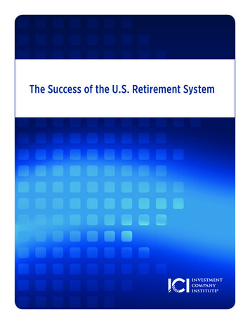 The Success Of The U.S. Retirement System (pdf) - ICI