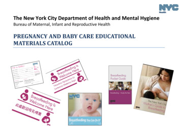 Pregnancy And Baby Care Educational Materials Catalog