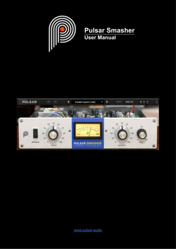 Pulsar Smasher - Pulsar Audio Plugins