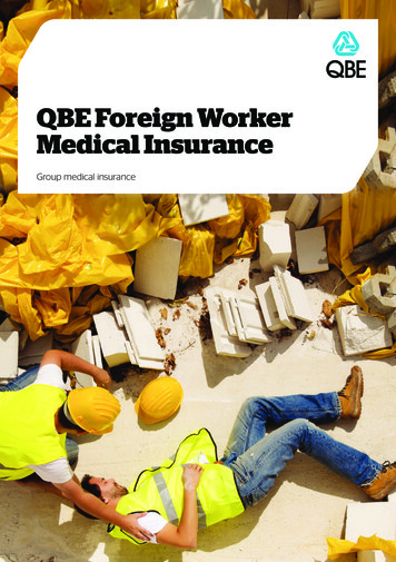 QBE Foreign Worker Medical Insurance