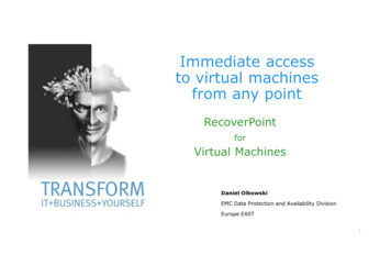Immediate Access To Virtual Machines From Any Point