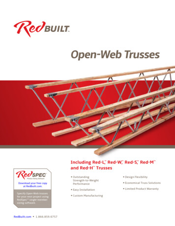 Open-Web Trusses - Coot
