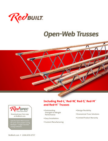 Open-Web Trusses - RedBuilt