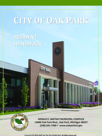 CITY OF OAK PARK - Cms5.revize 
