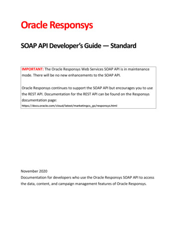 Responsys Interactive API Guide - Oracle