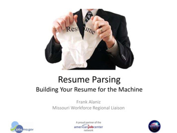 Building Your Resume For The Machine - BeyondNetworking-STL