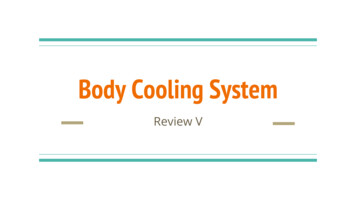 Body Cooling System - Rochester Institute Of Technology