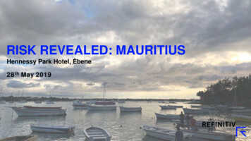 Risk Revealed Mauritius - Refinitiv