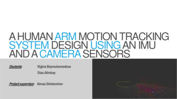 A Human Arm Motion Tracking System Design Using An Imu And A . - Alaris