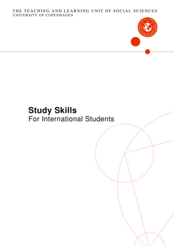 Study Skills - Ku