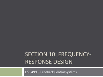 Section 10: Frequency- Response Design