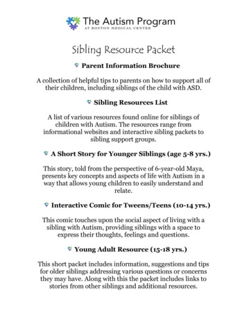 Sibling Resource Packet - Boston Medical Center