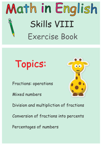 Skills VIII: Grade 5 And 6 Math Exercise Workbook