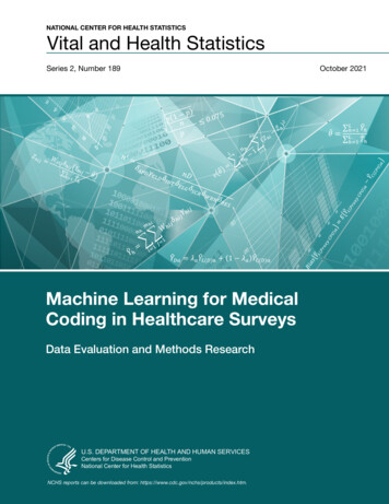 Machine Learning For Medical Coding In Healthcare Surveys