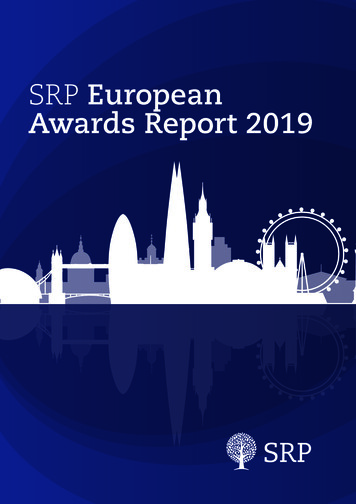 SRP European Awards Report 2019 - Microsoft