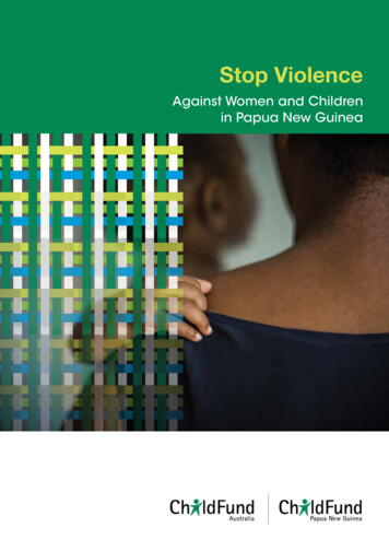 Against Women And Children In Papua New Guinea - ReliefWeb