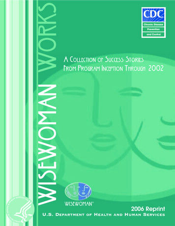 WISEWOMAN Success Stories Volume 1