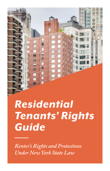 Residential Tenants' Rights Guide