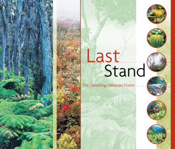 Last Stand - The Nature Conservancy