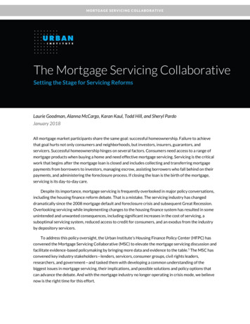 The Mortgage Servicing Collaborative - Urban Institute