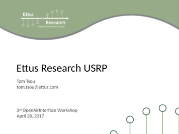 Ettus Research USRP - OpenAirInterface