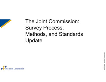 The Joint Commission: Survey Process, Methods, And Standards Update - NOSHE