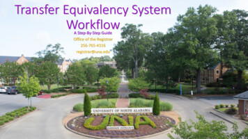 Transfer Equivalency System Workflow Guide