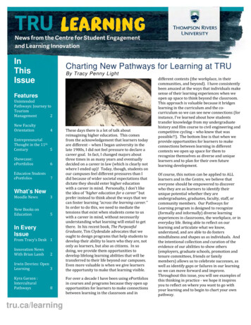 A Charting New Pathways For Learning At TRU G E Issue