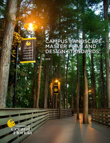 Campus Landscape Master Plan And Design Standards