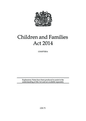 Children And Families Act 2014 - Legislation.gov.uk