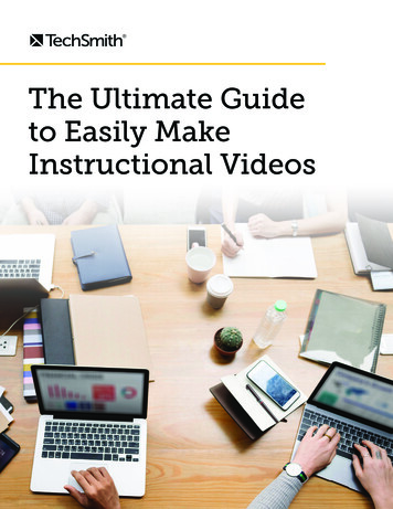 The Ultimate Guide To Easily Make Instructional Videos