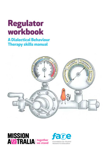Regulator Workbook - UOW