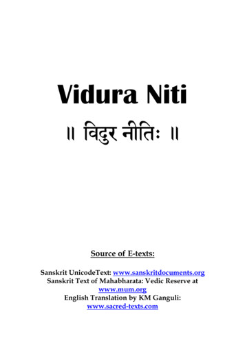 Vidura Niti - Internet Archive