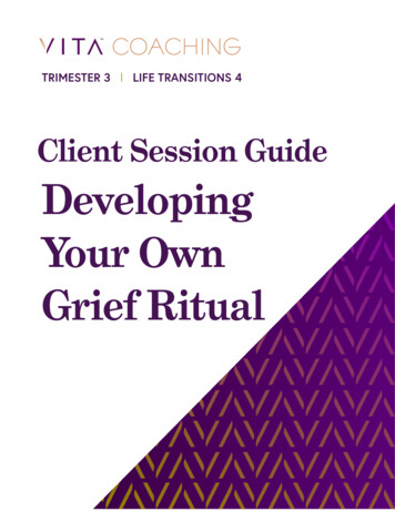 Client Session Guide Developing Your Own Grief Ritual - Layla Martin