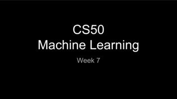 CS50 Machine Learning