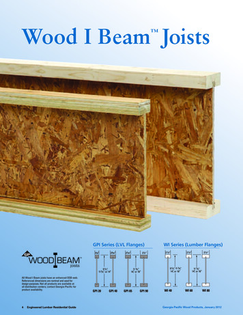 Wood I Beam Joists - Sherwood Lumber
