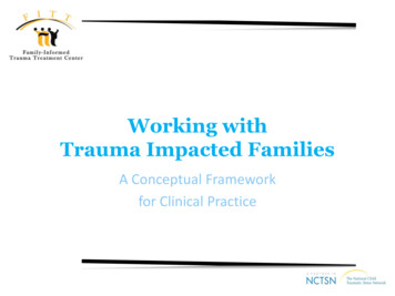 Working With Trauma Impacted Families