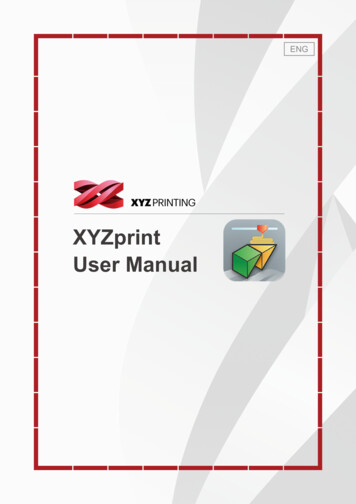 XYZprint User Manual - Microsoft