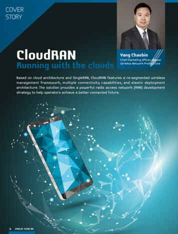 CloudRAN - Huawei