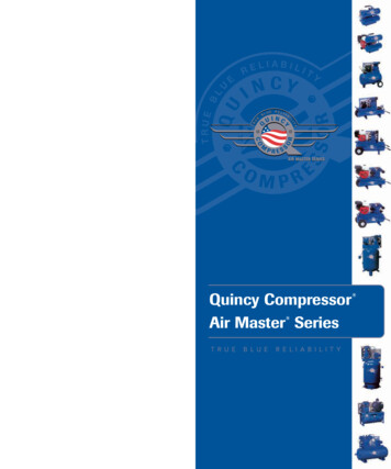 Quincy Compressor Air Master - Air Compressor Parts