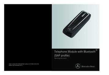 Telephone Module With Bluetooth (SAP Profile)