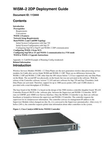 WiSM-2 2DP Deployment Guide - Www3-realm.cisco 