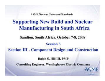 Supporting New Build And Nuclear Manufacturing In South Africa