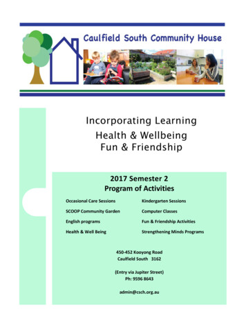 Incorporating Learning Health . - Home Page Of CSCH