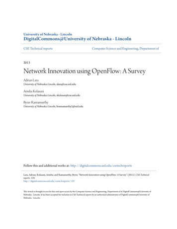 Network Innovation Using OpenFlow: A Survey